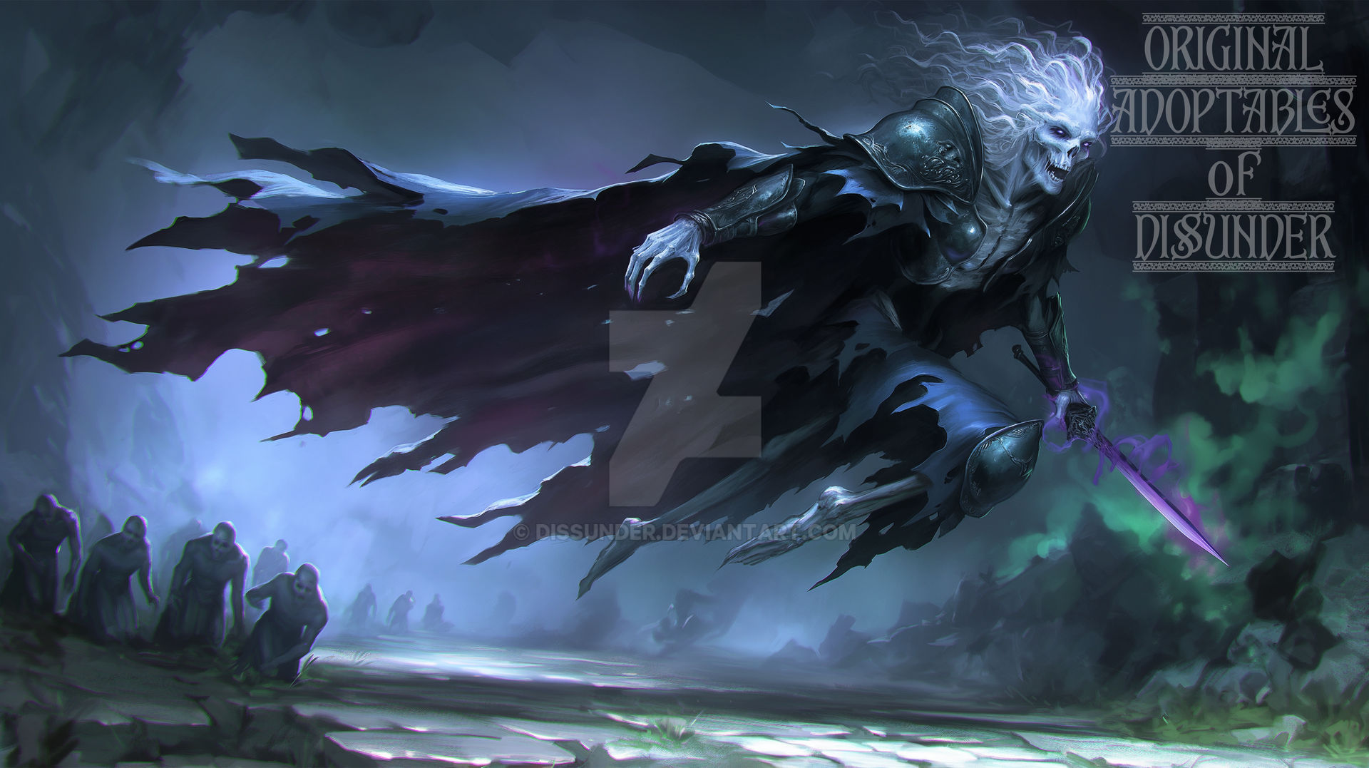 Lesser Wraith Dnd Lich Wraith Undead Necromancer DnD Epic Art HD by Dissunder on DeviantArt