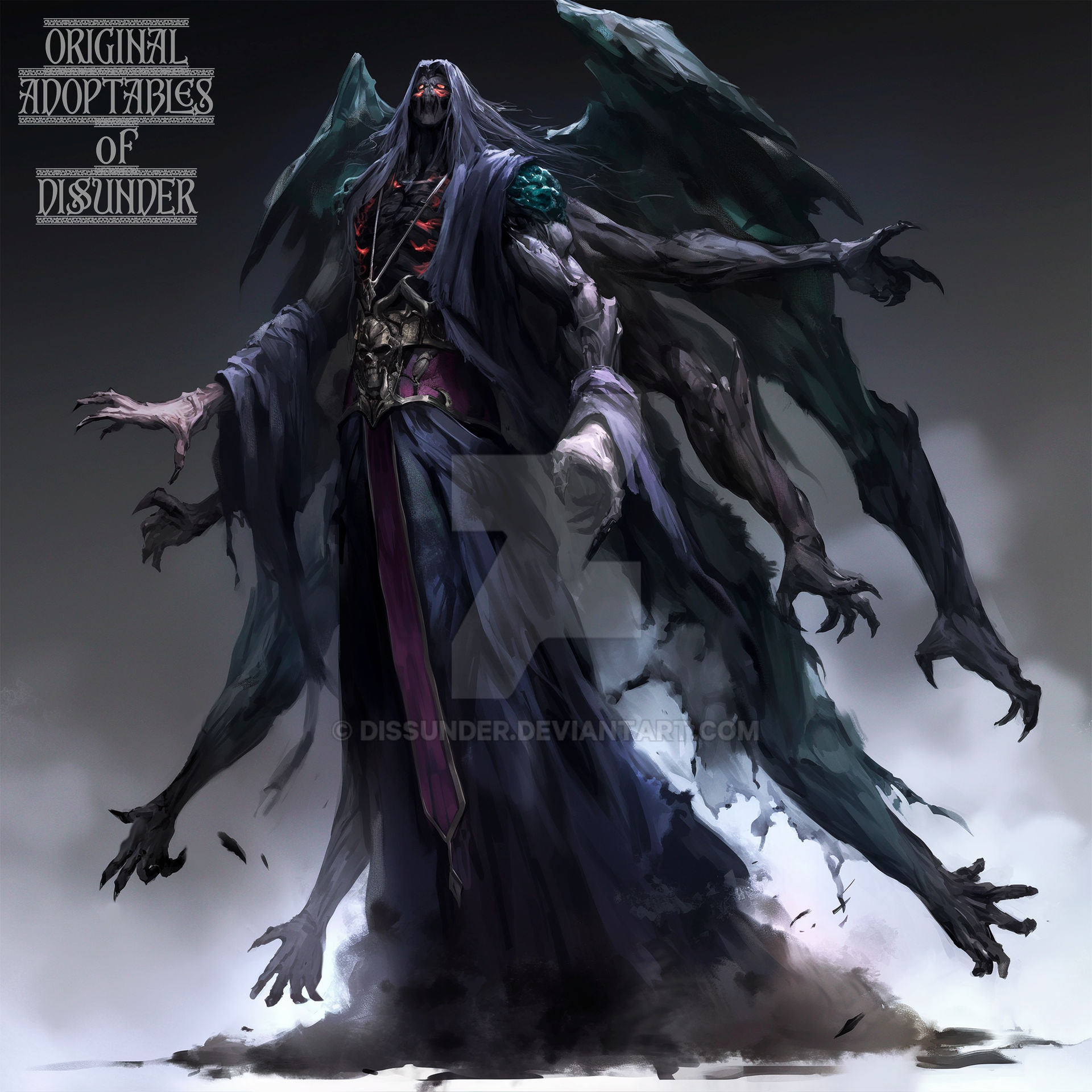 Demon Fallen Angel Winged Creature Monster Horror by Dissunder on ...