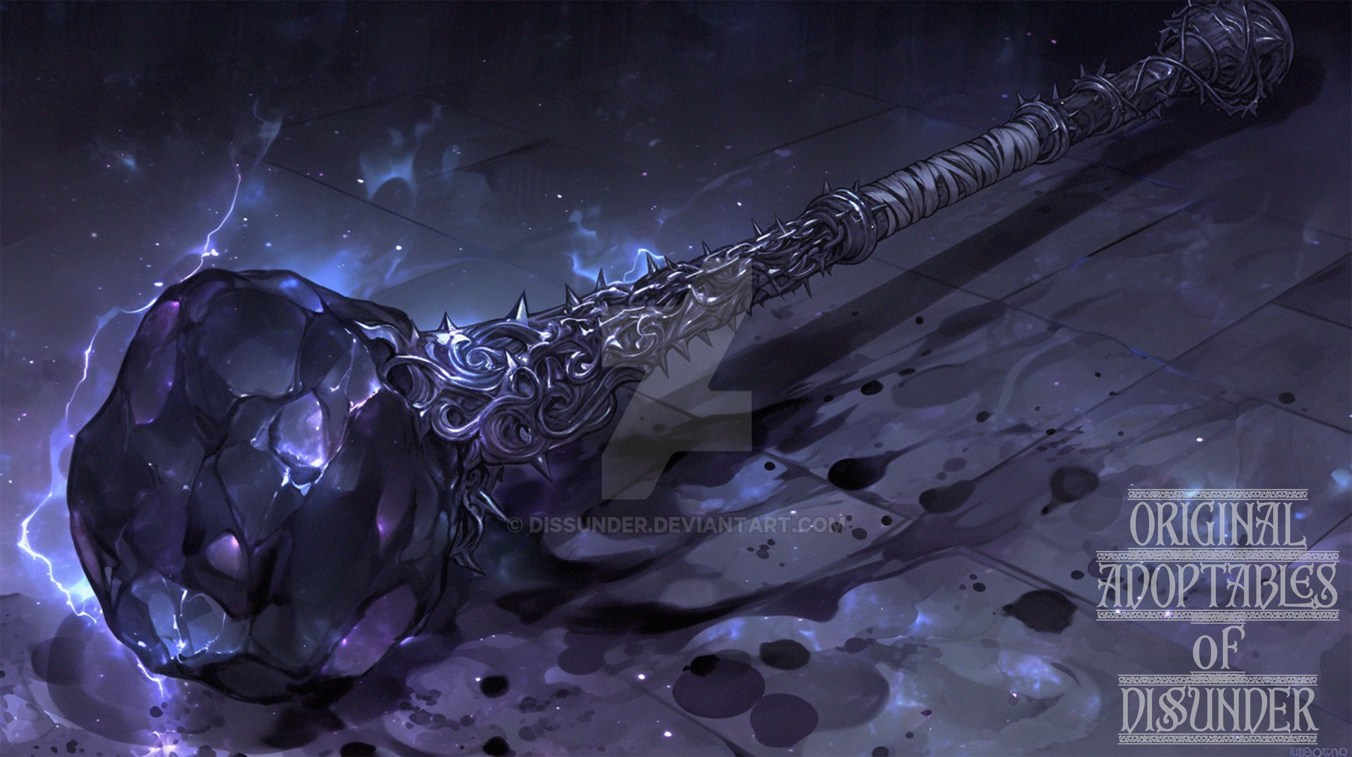 Scepter of the Umbral Crown. DnD RPG Weapon Adopt by Dissunder on ...