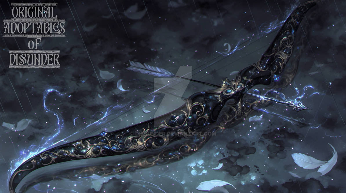 Eclipsarchs Elegy. DnD RPG Bow Weapon Adoptable by Dissunder on DeviantArt