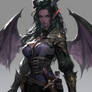 Demoness Succubus Adoptable DnD Art HD Character