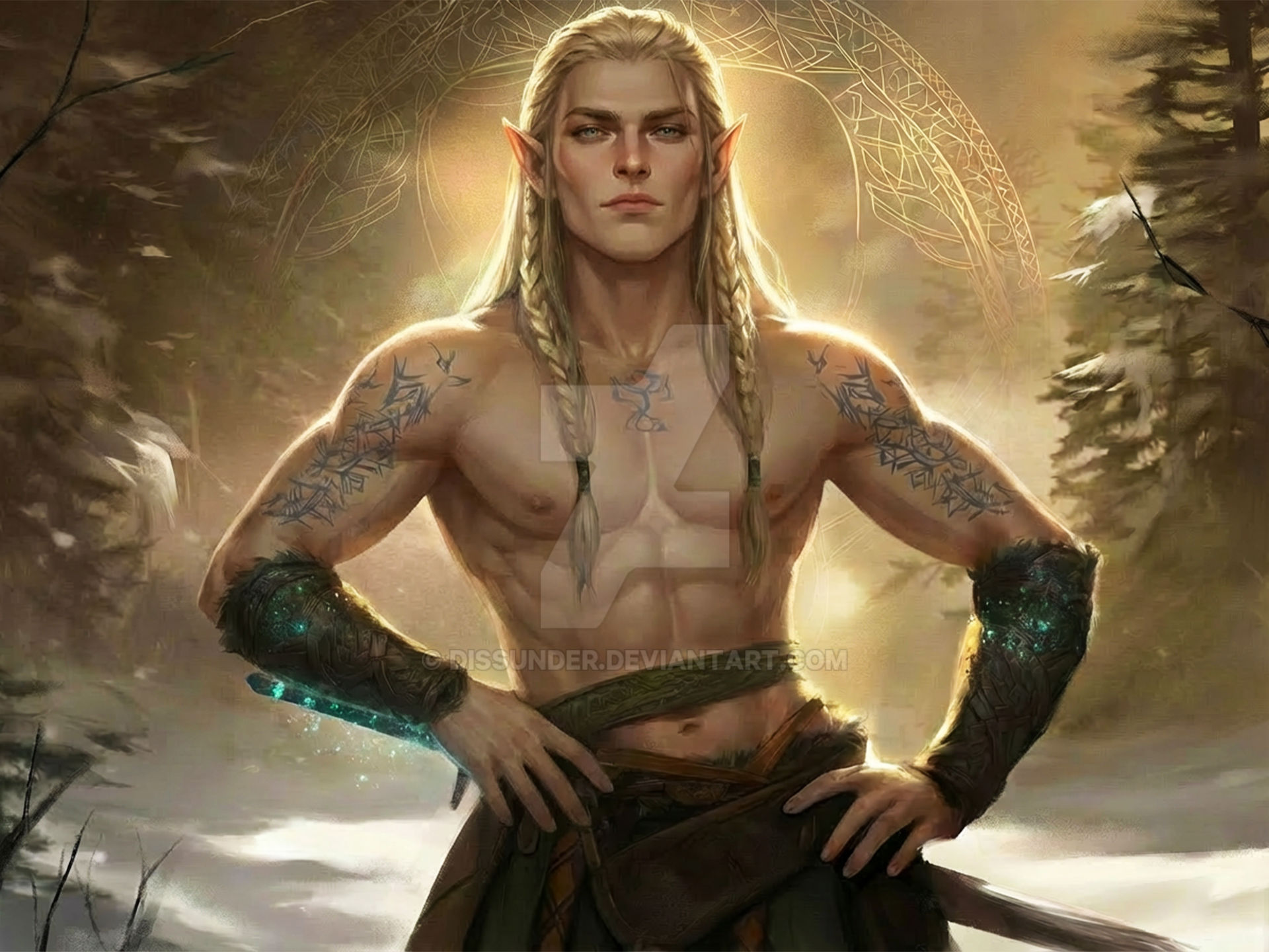 Dnd Elf Rouges High Elf DND Rogue Warrior Male Epic Fantasy Art by Dissunder on DeviantArt
