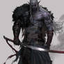 Aasimar Elf Drow Warrior Mage Epic Fantasy DnD Art
