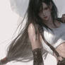 Tifa Lockhart FanArt Adoptable AI Image