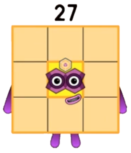 Numberblocks 27 2D by Daorqueba on DeviantArt
