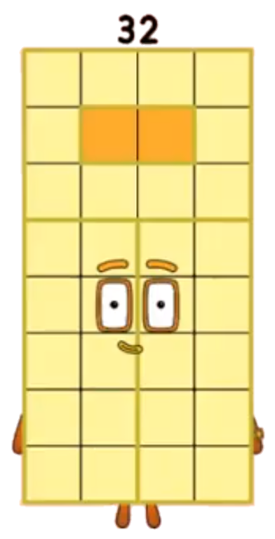 Numberblocks 32 2D By Daorqueba On DeviantArt numberblocks-32-2d-by-daorqueba-on-deviantart
