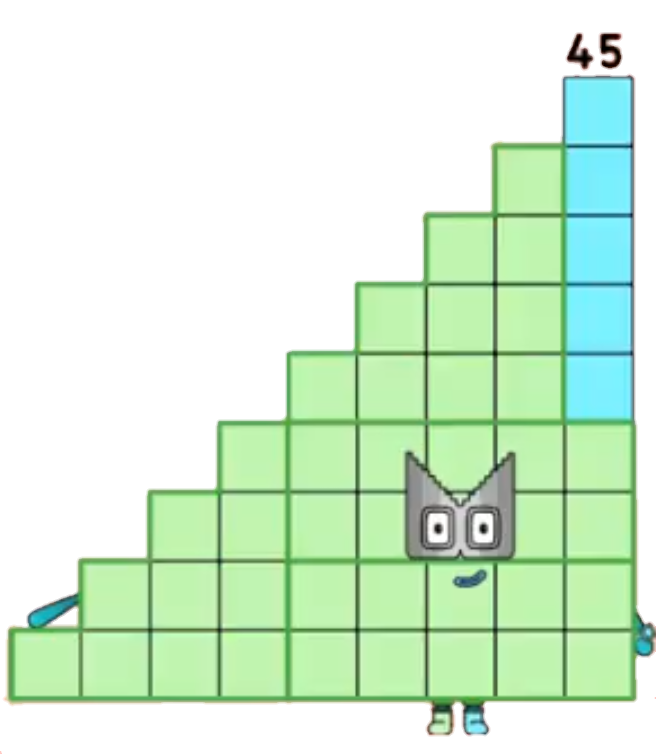 Numberblocks 459 Numberblocks 45 2D by Daorqueba on DeviantArt