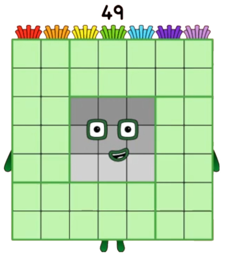 Numberblocks 49 2D by Daorqueba on DeviantArt