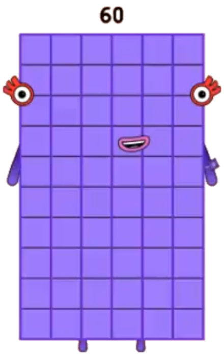 Numberblocks 60 2D by Daorqueba on DeviantArt