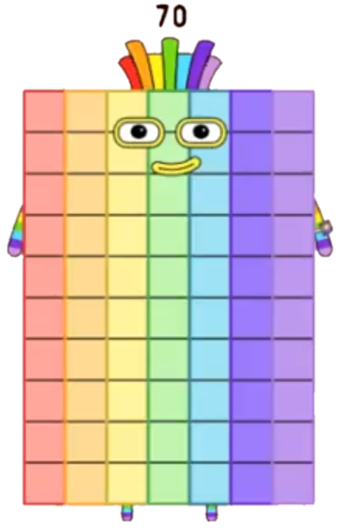 Numberblocks 70 2D by Daorqueba on DeviantArt