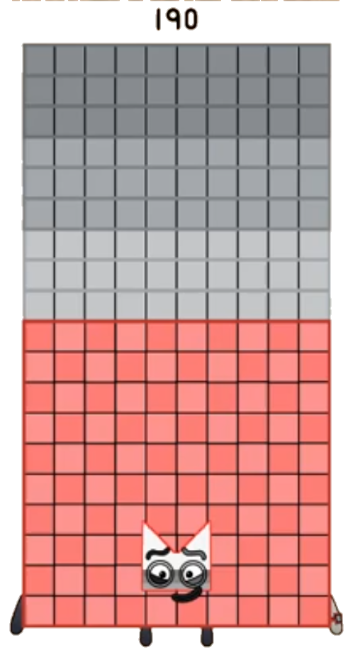 Numberblocks 190 2D by Daorqueba on DeviantArt