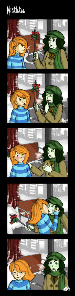 KP: Mistletoe Take 2 by Kaytropolist on DeviantArt