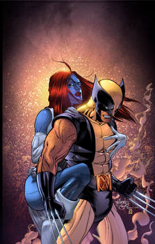 Logan n  Mystique