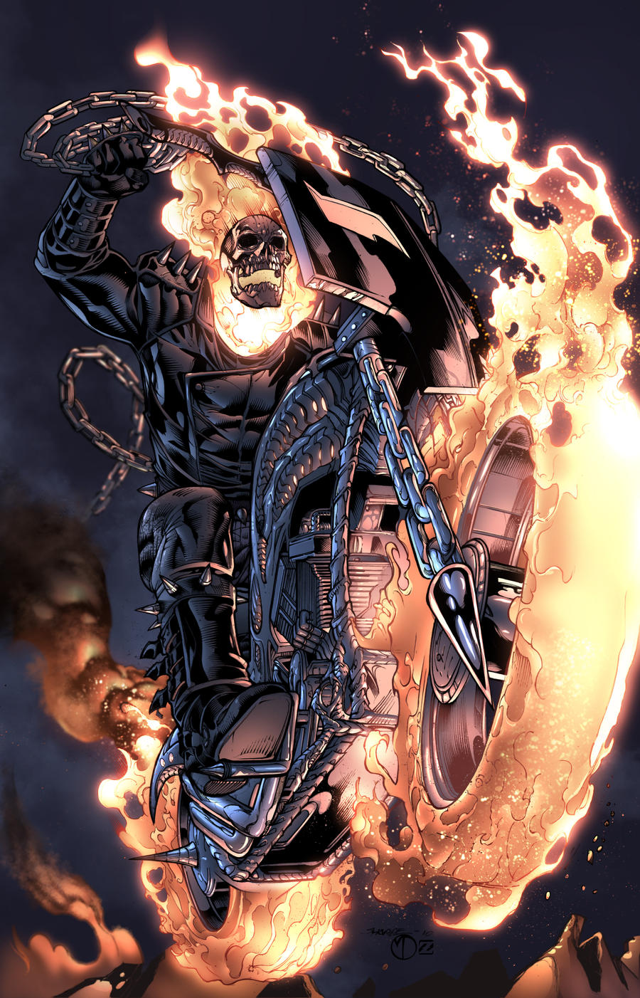 The Ghost Rider by zaratus on DeviantArt
