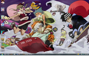 Soul Eater Christmas Desktop