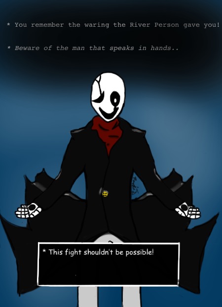 Gaster Fight by Mags1014 on DeviantArt