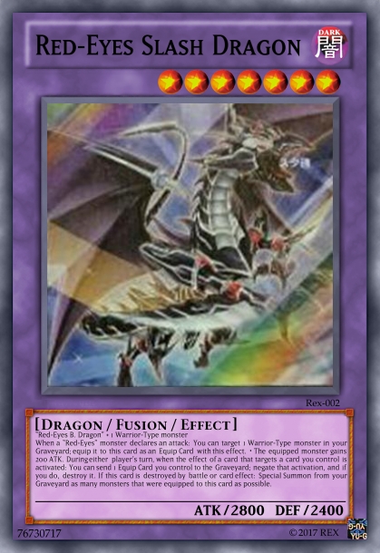 Red-Eyes Slash Dragon