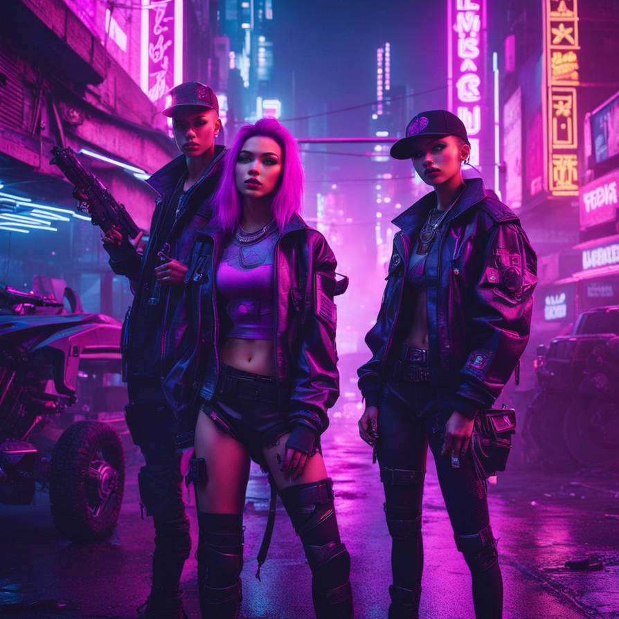 young Commanders in the slum city