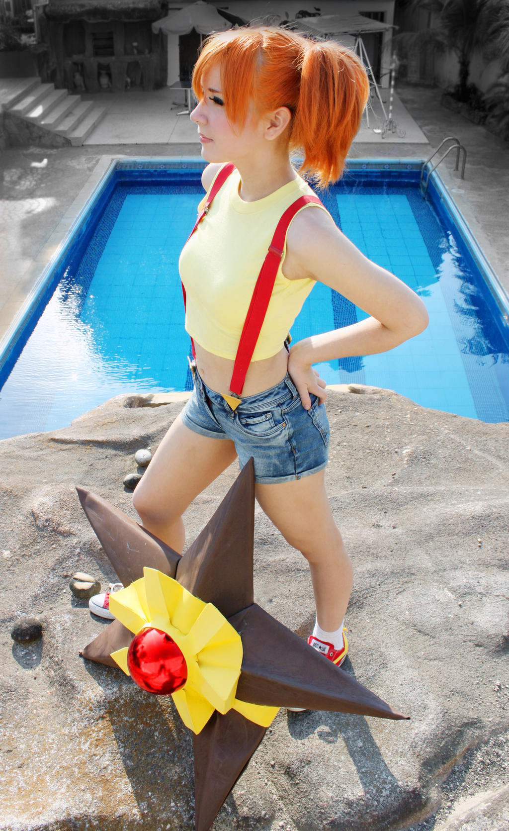 Misty Cosplay Pokemon - Gym Leader