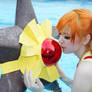 Misty and Staryu cosplay