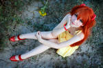 Asuka Langley Yellow Sundress Cosplay - NGE
