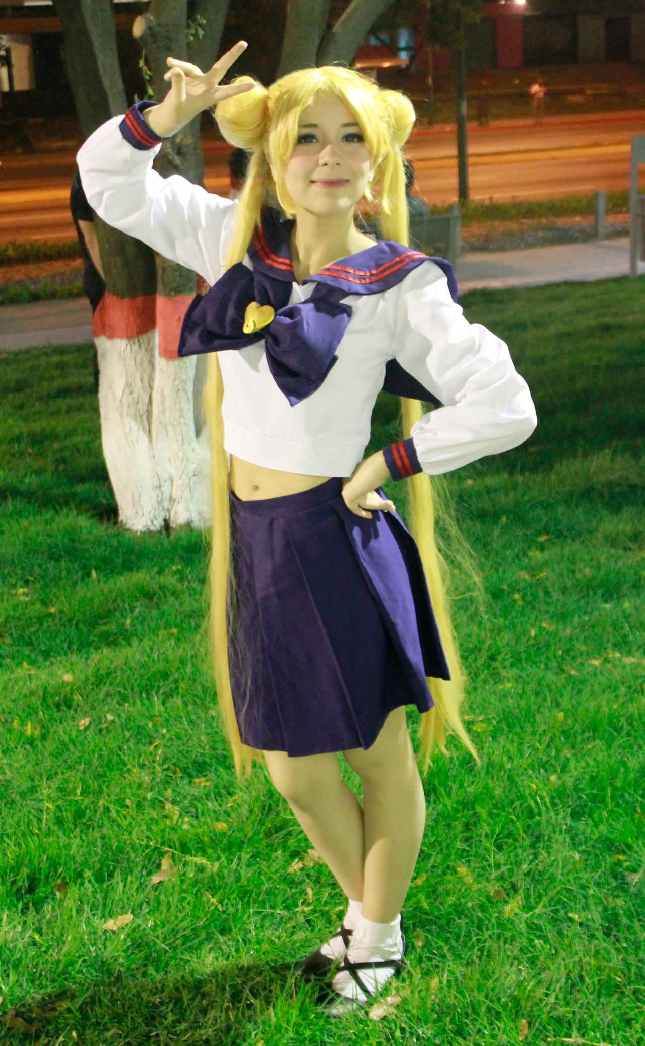 Usagi Tsukino High School Uniform Cosplay