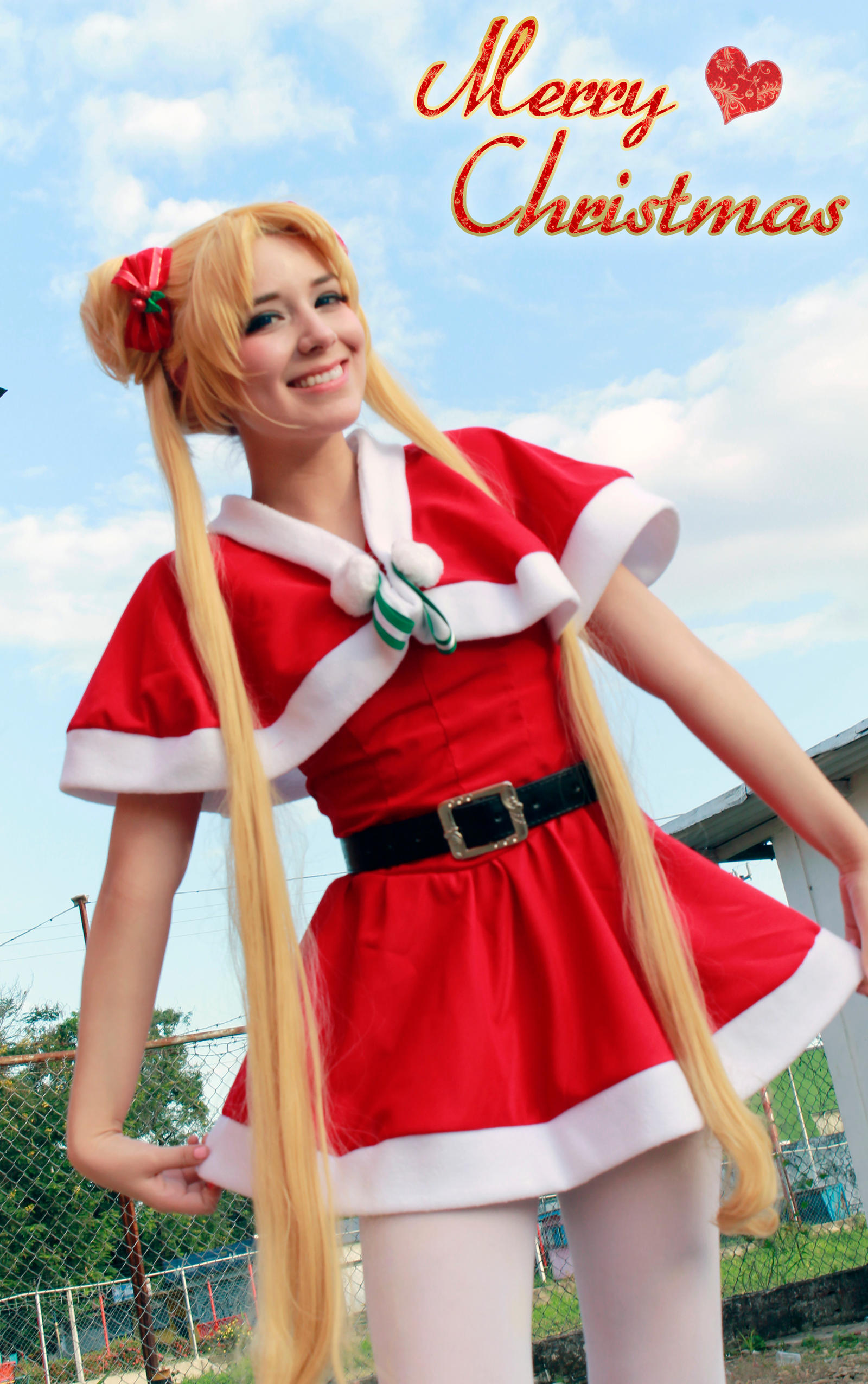 Usagi Tsukino Sailormoon Cosplay Merry Christmas By Sailormappy On Deviantart