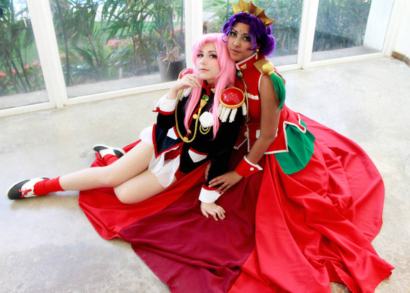Utena and Anthy Cosplay - Revolutionary Girl Utena by SailorMappy