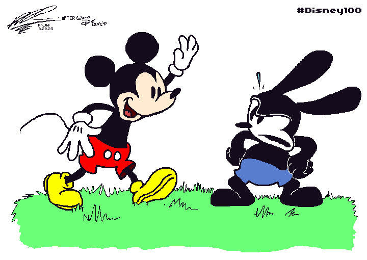 When A Mouse sees A Rabbit. by nobynobi02 on DeviantArt