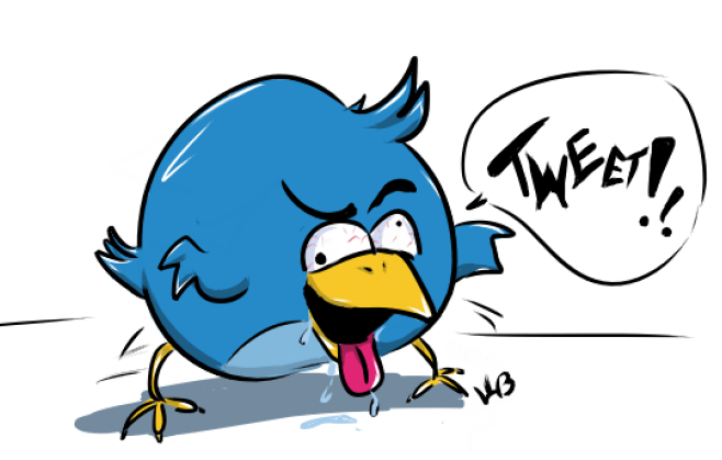 Twitter Larry Bird by WyldCherry
