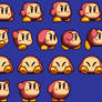 Colossal Waddle Dee Sprites