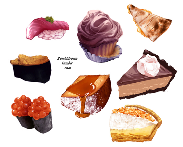 Painty foods