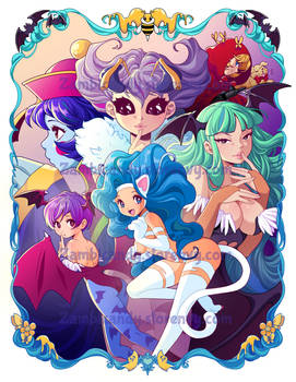 Darkstalkers remake limited prints