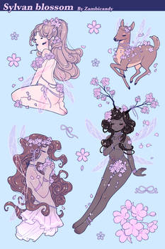 Fairies sticker sheet