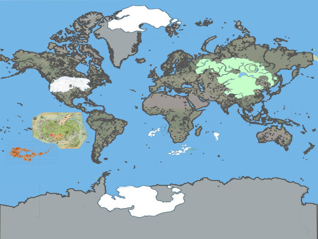 Map of Loud House Revamped World by Jamesdean1987 on DeviantArt