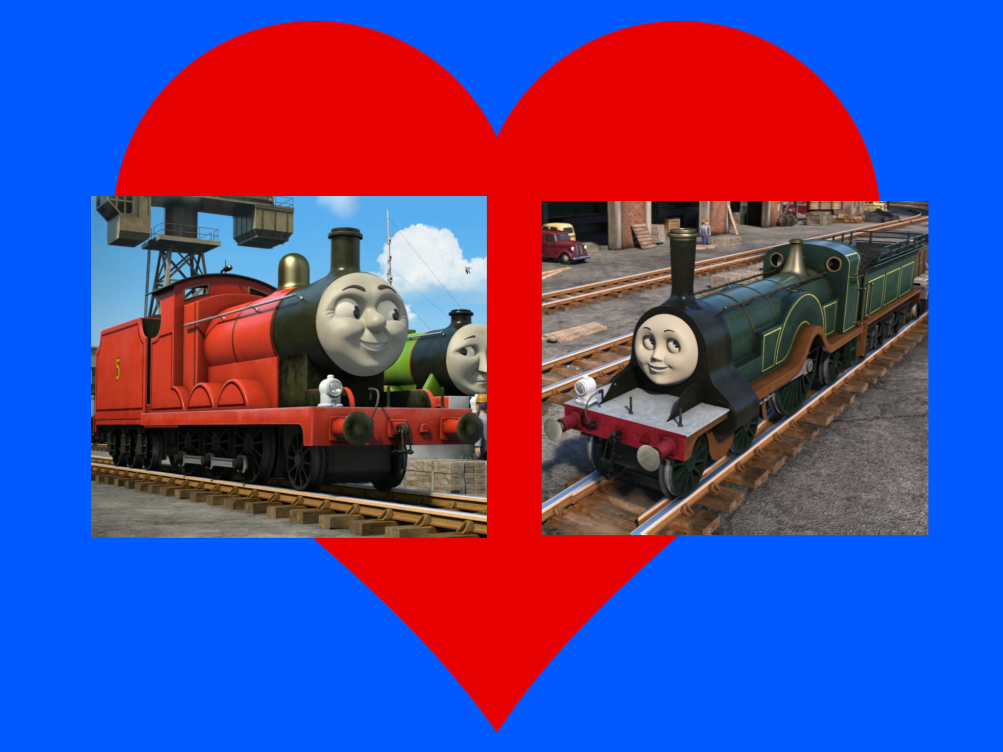pic Thomas And Friends James X Emily james x emily jamily by
