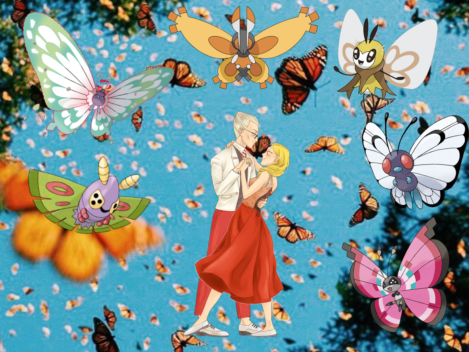 Gabriel And Emile Agreste Butterfly Lovers By Jamesdean1987 On Deviantart