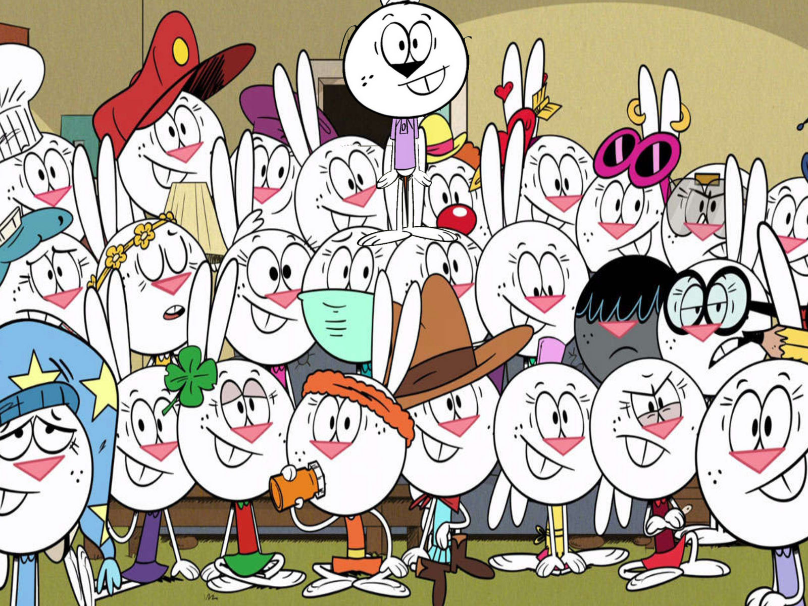 Loud Rabbits Characters Loud House Rabbits by Jamesdean1987 on DeviantArt