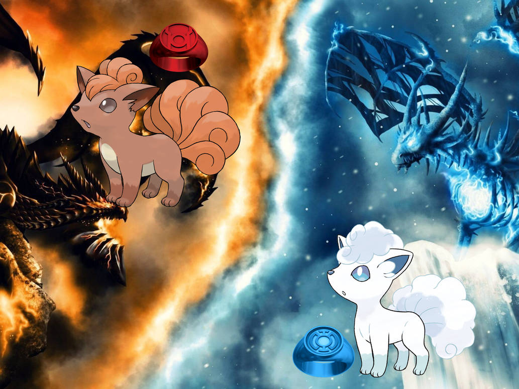 Vulpix of Fire and Ice by Jamesdean1987 on DeviantArt