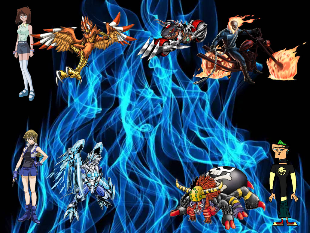 Fire Digimon Strter BLUE FIRE DIGIMON POWER by Jamesdean1987 on DeviantArt