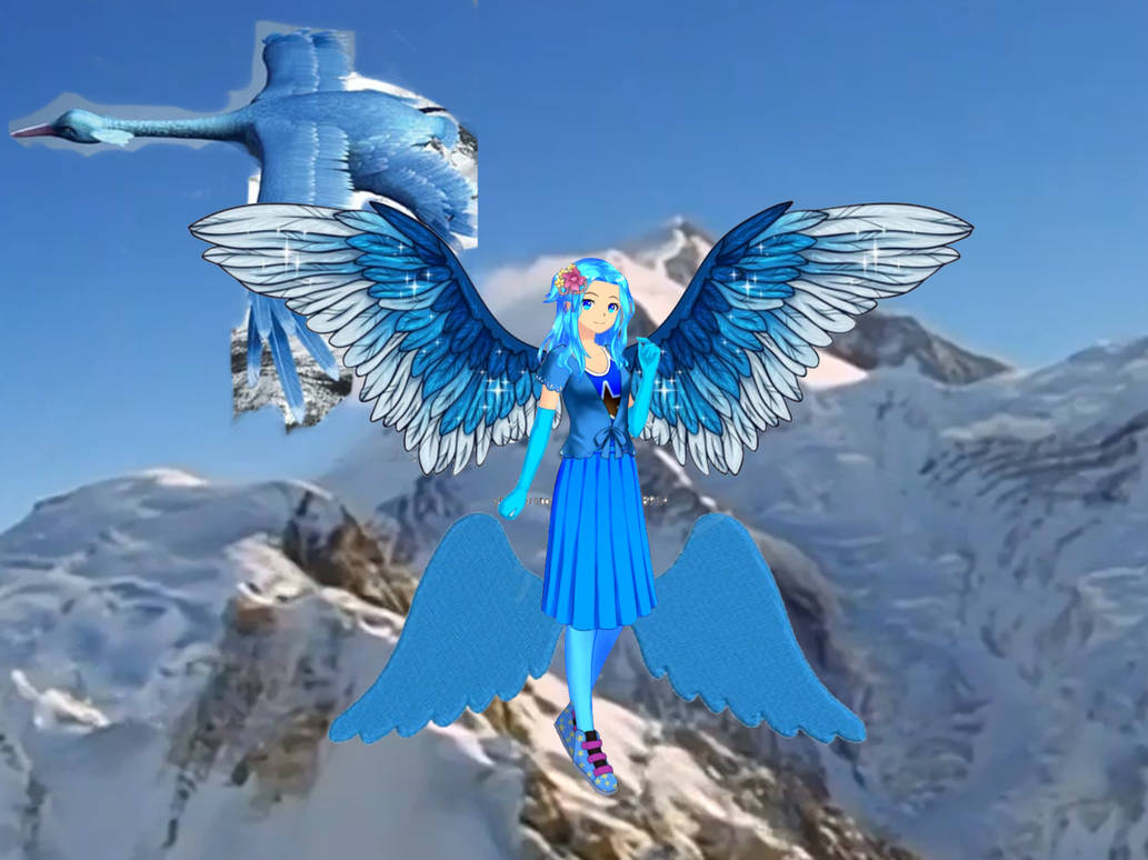 Lizzie Strong - Great Blue Windrunner by Jamesdean1987 on DeviantArt