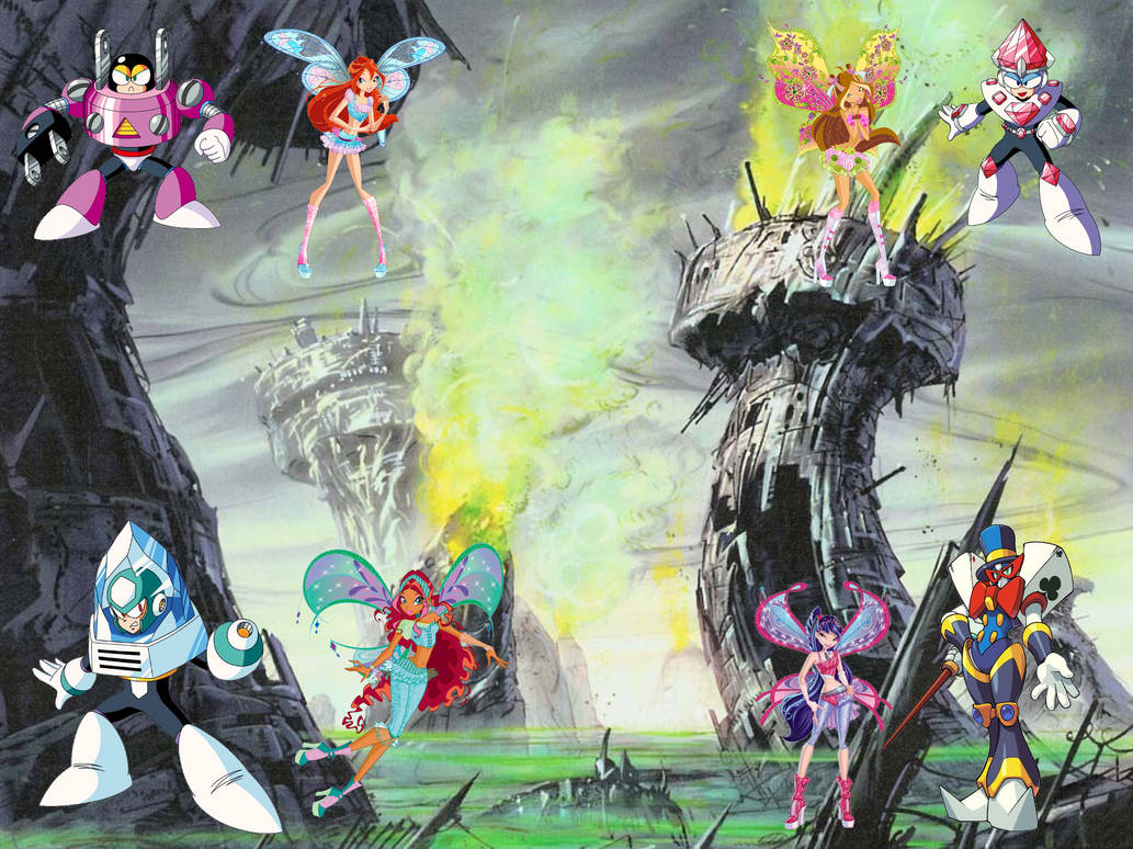 WINX AND ROBOTS by Jamesdean1987 on DeviantArt