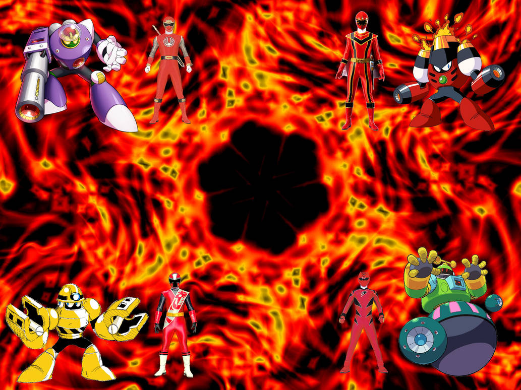 RED FLAME RANGER ROBOTS by Jamesdean1987 on DeviantArt