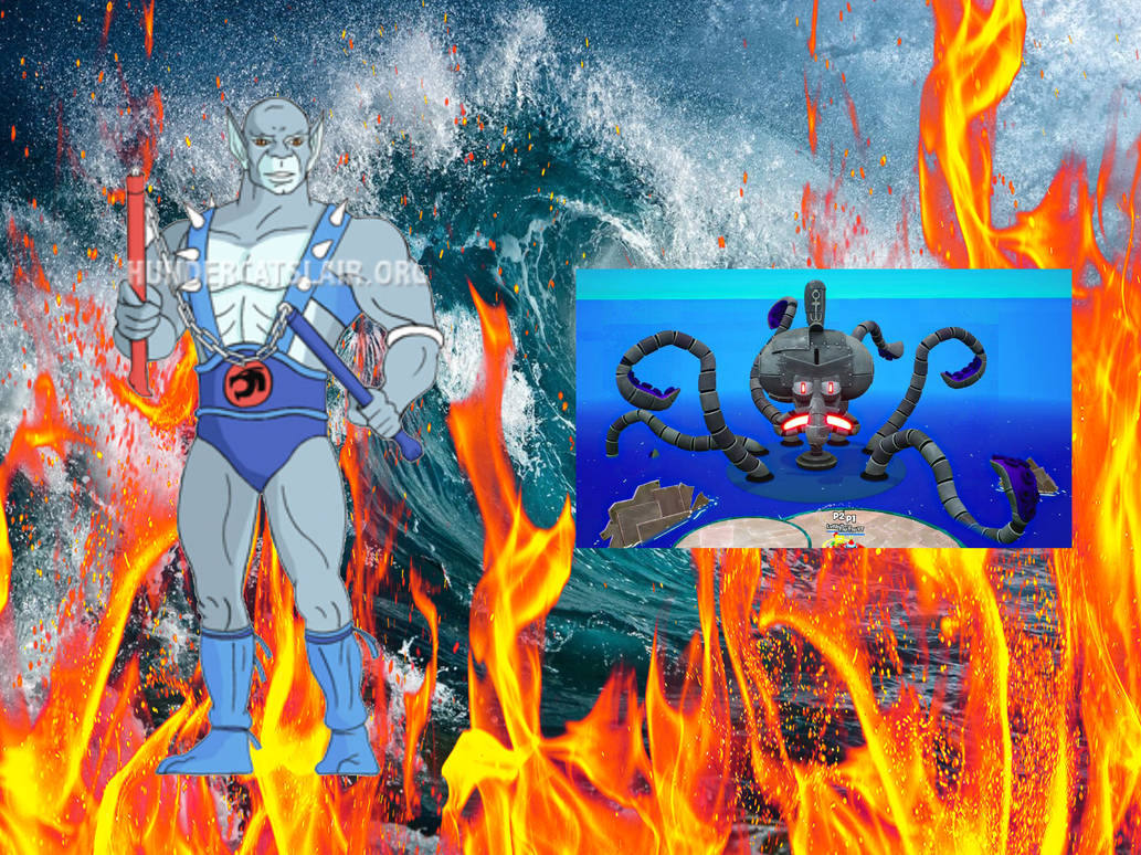 Thundercat VS Squidward Robot by Jamesdean1987 on DeviantArt