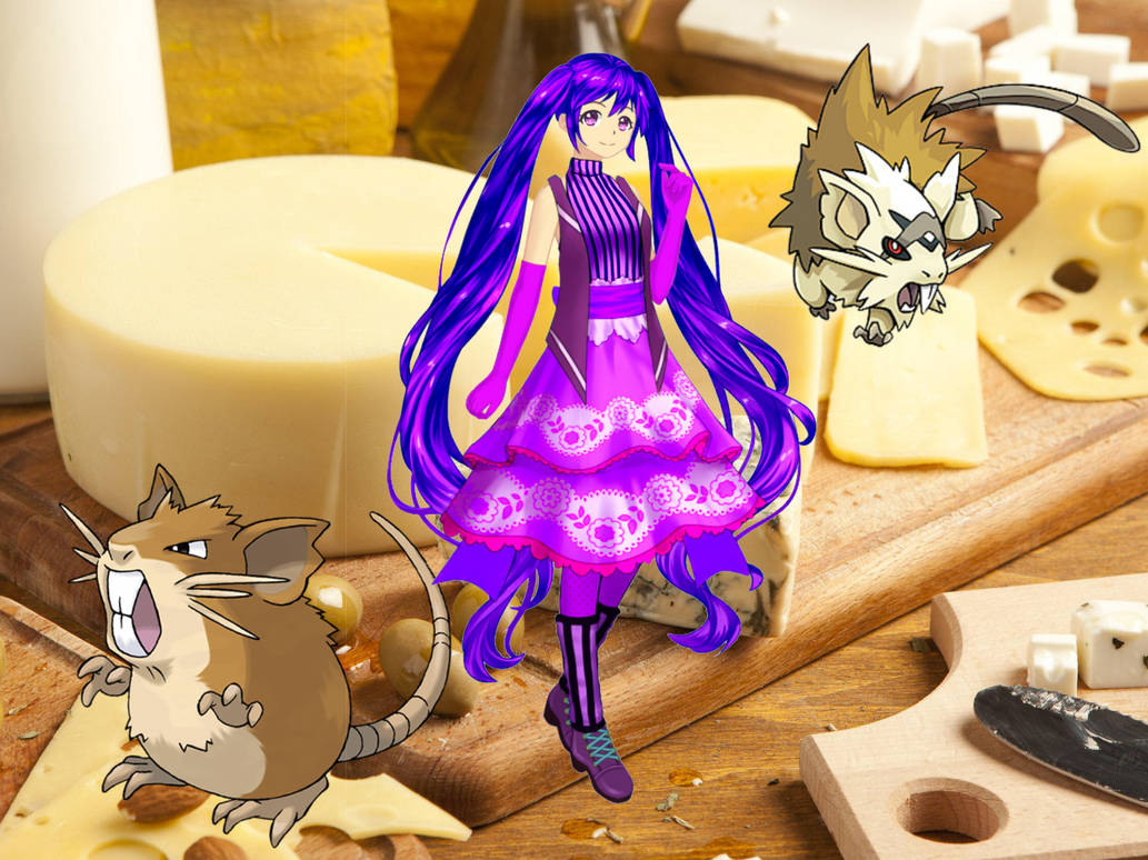 Hannah Cheddar - Raticate by Jamesdean1987 on DeviantArt