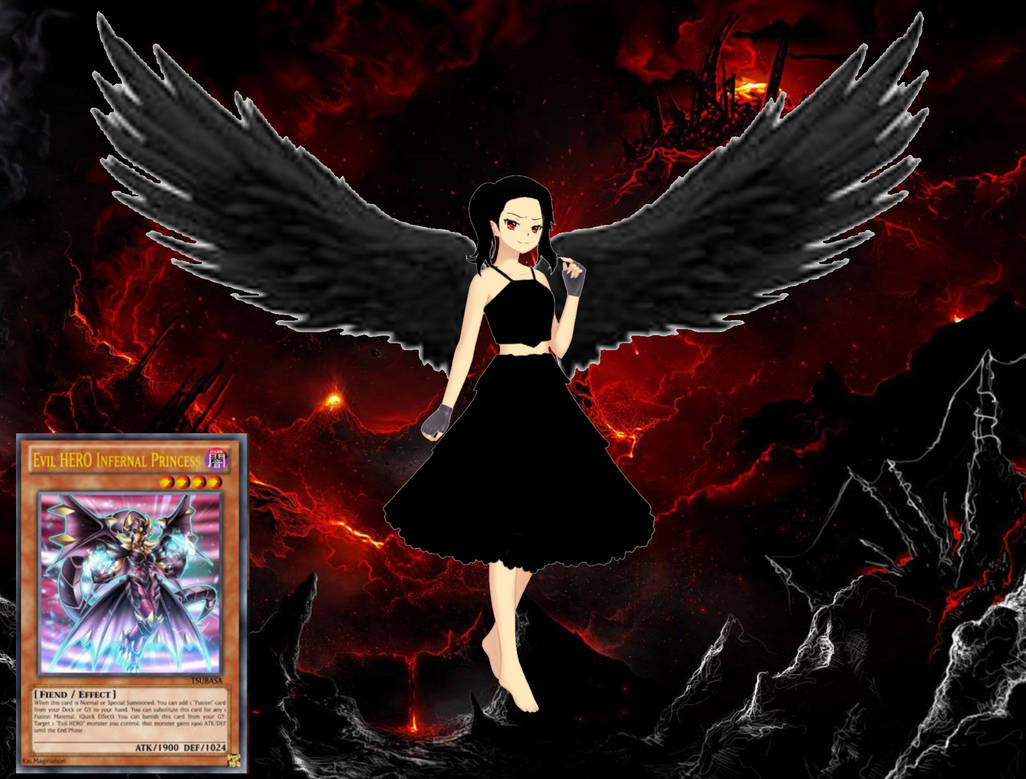 Avalon Cadieux - Evil HERO Infernal Princess by Jamesdean1987 on DeviantArt