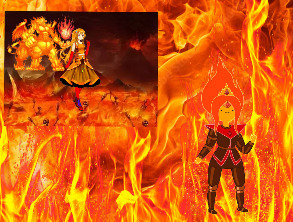 Infernal Flame Emperor VS Flame Princess by Jamesdean1987 on DeviantArt