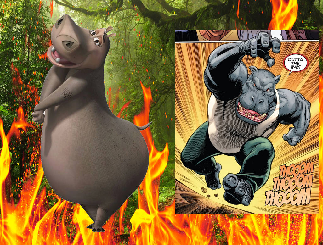 Hippo VS Hippo by Jamesdean1987 on DeviantArt