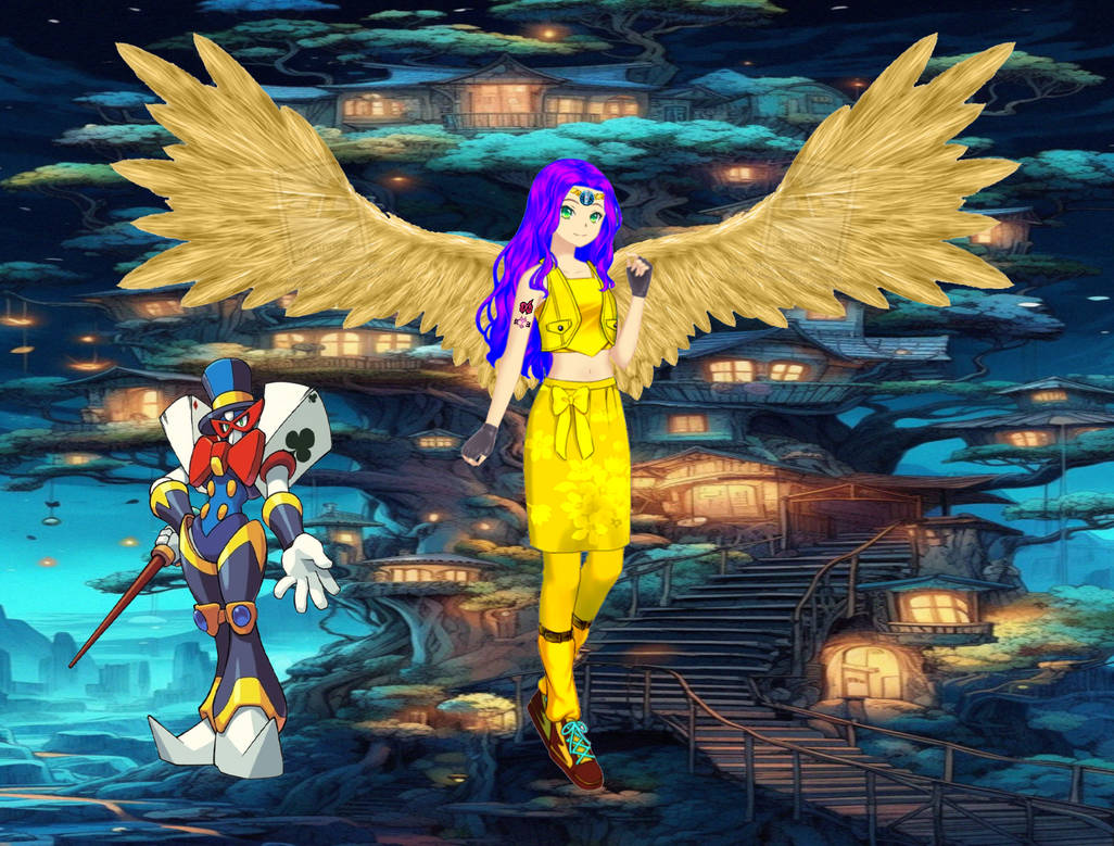 Mina Magic - Embodiment of Magic Man by Jamesdean1987 on DeviantArt