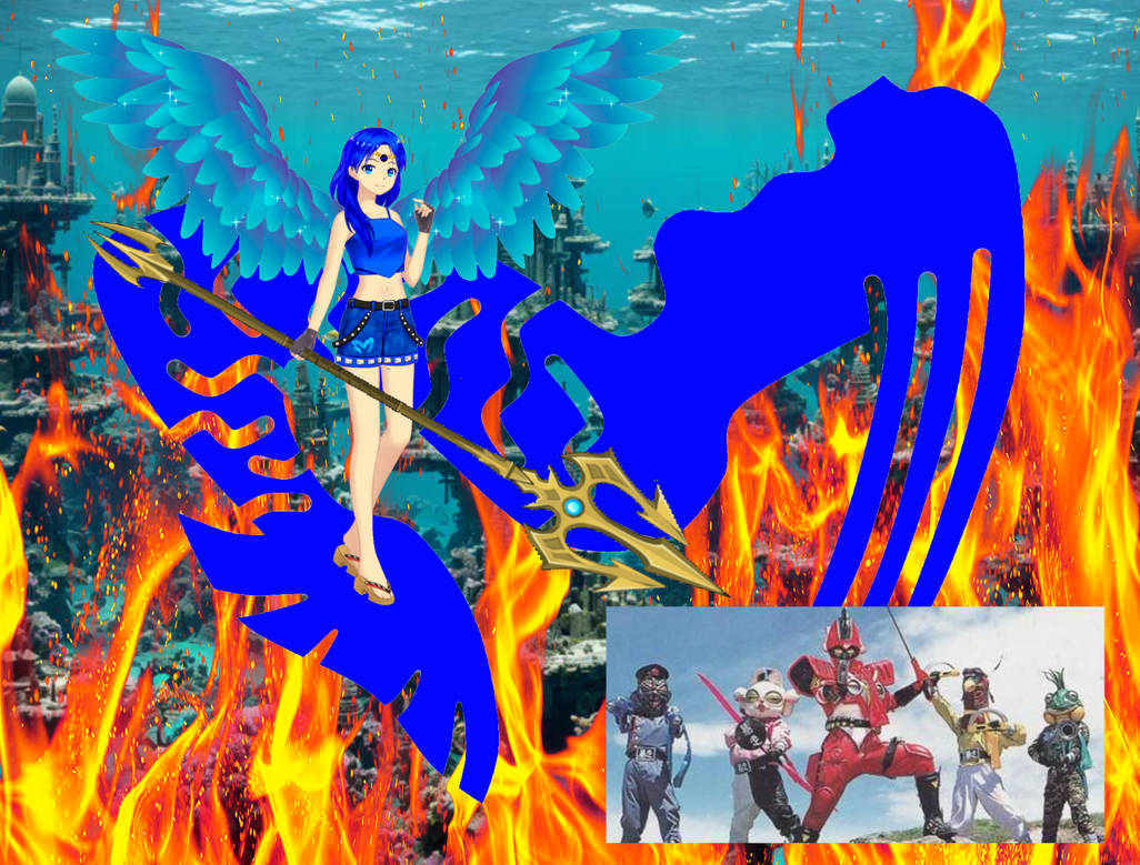 Ocean Ranger Team Deviantart Embodiment of Mermaid VS Evil Ranger Team by Jamesdean1987 on DeviantArt